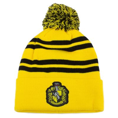 Gorro Harry Potter House Hufflepuff Pom Pom