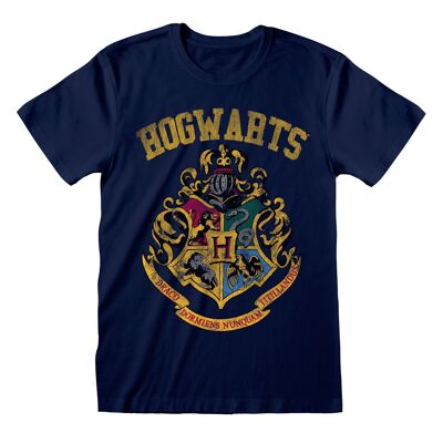 Camiseta con escudo descolorido de Harry Potter