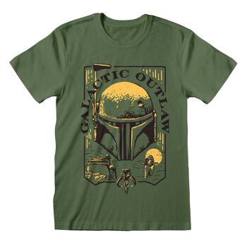 T-shirt Star Wars Livre de Boba Fett