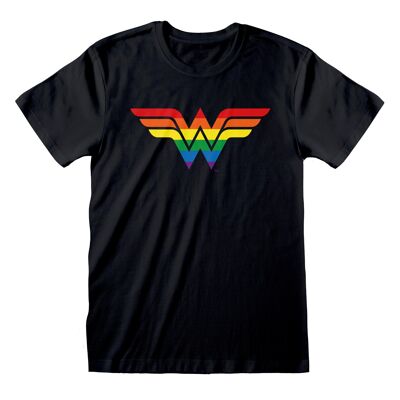 Camiseta con el logo del orgullo de la Mujer Maravilla de DC