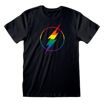 Camiseta del orgullo del logotipo de DC Flash
