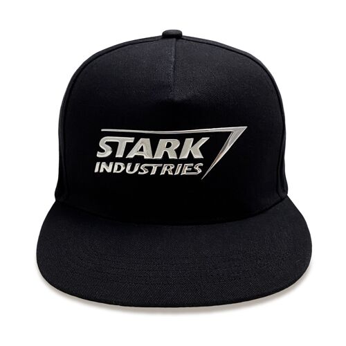 Marvel Comics Avengers Iron Man Stark Industries Unisex Adults Snapback Cap