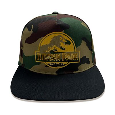 Gorra Jurassic Park Gold Logo Camo Unisex Adulto Snapback