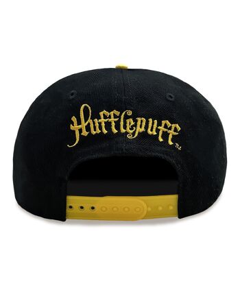 Harry Potter Badge Poufsouffle Casquette Snapback Unisexe Adulte 3