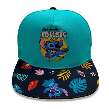 Disney Lilo And Stitch Here For The Music Casquette Snapback Unisexe Adulte 1
