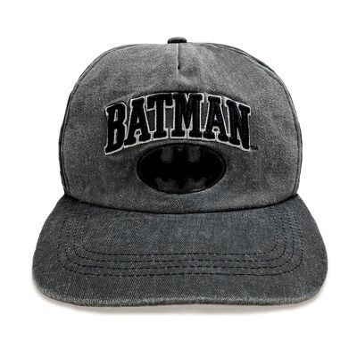 DC Comics Batman Collegiate Text Unisex Adultos Gorra de béisbol