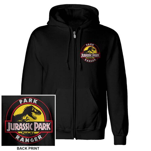 Jurassic Park JP Park Ranger Zip-Up Hood