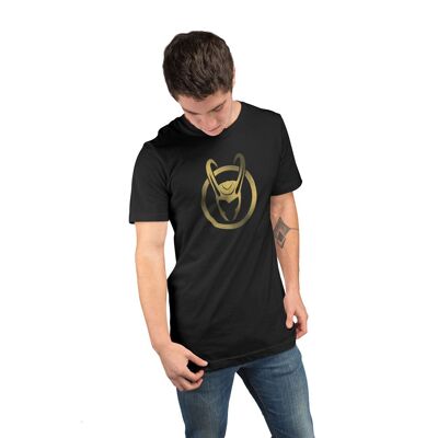 T-shirt Marvel TV Loki Icon encre dorée