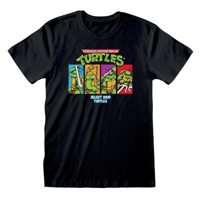 Teenage Mutant Ninja Turtles Seleccione su camiseta de tortuga