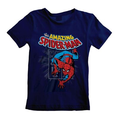 Marvel Comics Spider-Man Amazing Spider-Man - Camiseta para niños