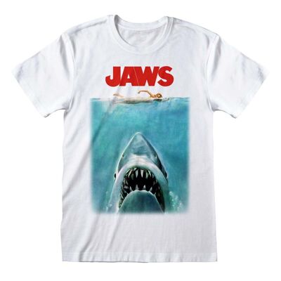 Maglietta con poster di Jaws