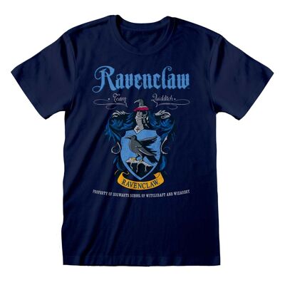 T-shirt con stemma blu di Harry Potter Corvonero