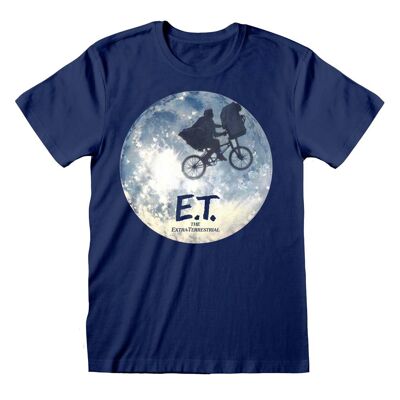 ET Mond-Fahrschattenbild-T - Shirt