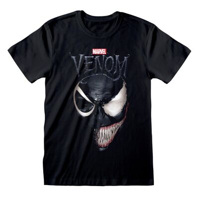 Maglietta Marvel Comics Spider-Man Venom Face