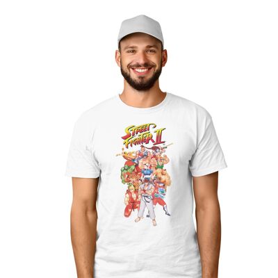 Streetfighter 2 Gruppenschuss-T-Shirt