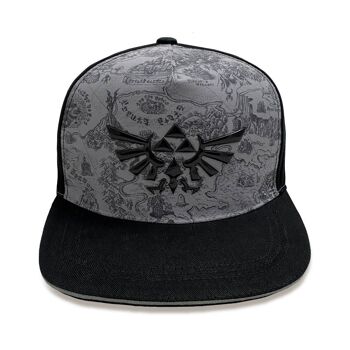 Nintendo Legend Of Zelda Hyrule Map Casquette snapback unisexe pour adulte 1