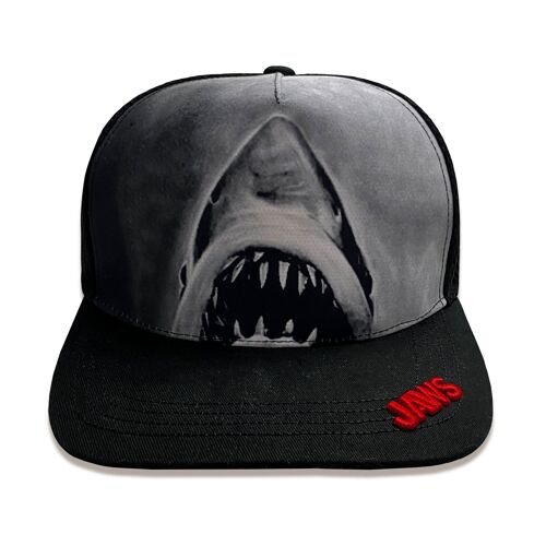 Jaws Sublimated Unisex Adults Snapback Cap