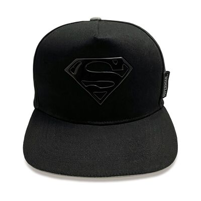 Cappellino snapback unisex per adulti effetto metallo Superman DC Comics