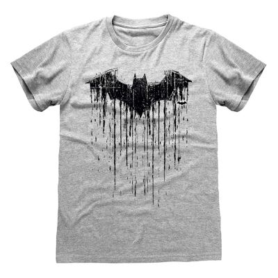 DC Batman T-Shirt mit tropfendem Logo