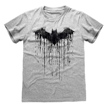 T-shirt à logo dégoulinant DC Batman