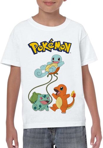 T-shirt Pokémon Trio original pour enfant 1