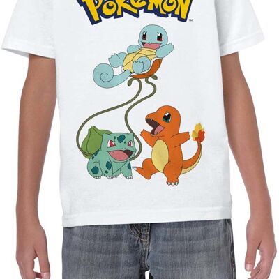 T-shirt Pokémon Trio original pour enfant
