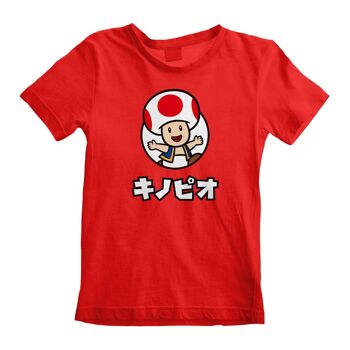 T-shirt enfant Nintendo Super Mario Toad 2