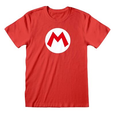 Maglietta Nintendo Super Mario Mario Badge