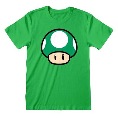 Camiseta Nintendo Super Mario 1-UP Champiñón