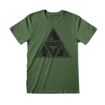 T-shirt déco Nintendo Legend Of Zelda Triforce