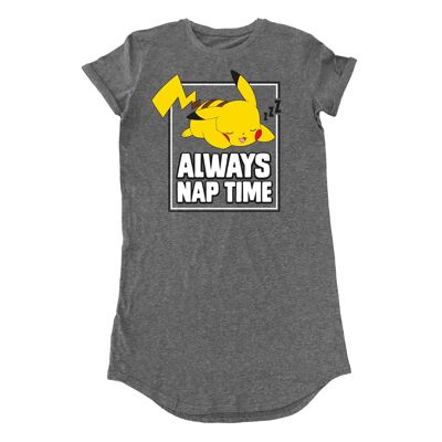Robe t-shirt Pokemon Nap Time pour femme