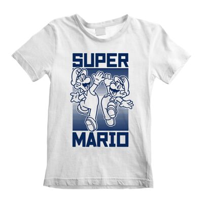 Nintendo Super Mario High Five Kinder T-Shirt