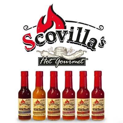 Série Hot Gourmet de Scovilla 2x6