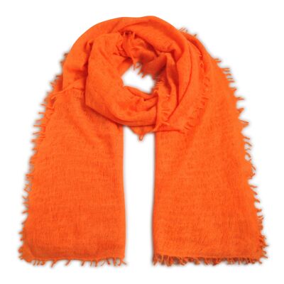 Cashmere Schal Feli-cs in Neonorange