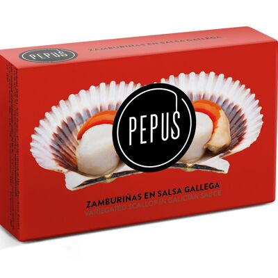 Jakobsmuscheln in galizischer Sauce PEPUS OL-120