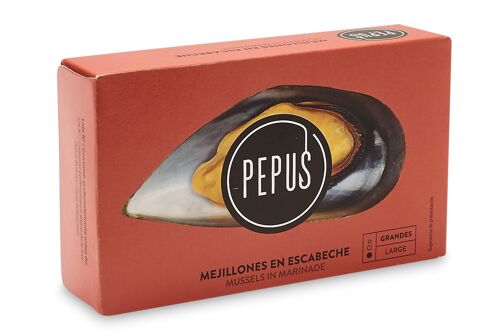 Mejillones en Escabeche PEPUS Grandes OL-120