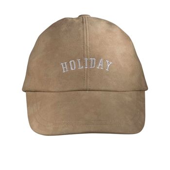 Casquette Holiday Beige par Raceu Hats - Taille unique 4