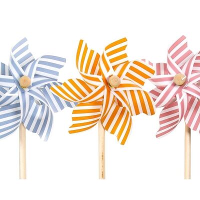 Magni | Mulino a vento con strisce, 3 assortiti