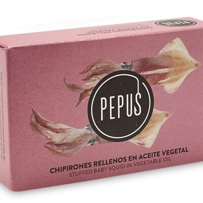 Encornets Farcis à l'Huile Végétale PEPUS OL-120