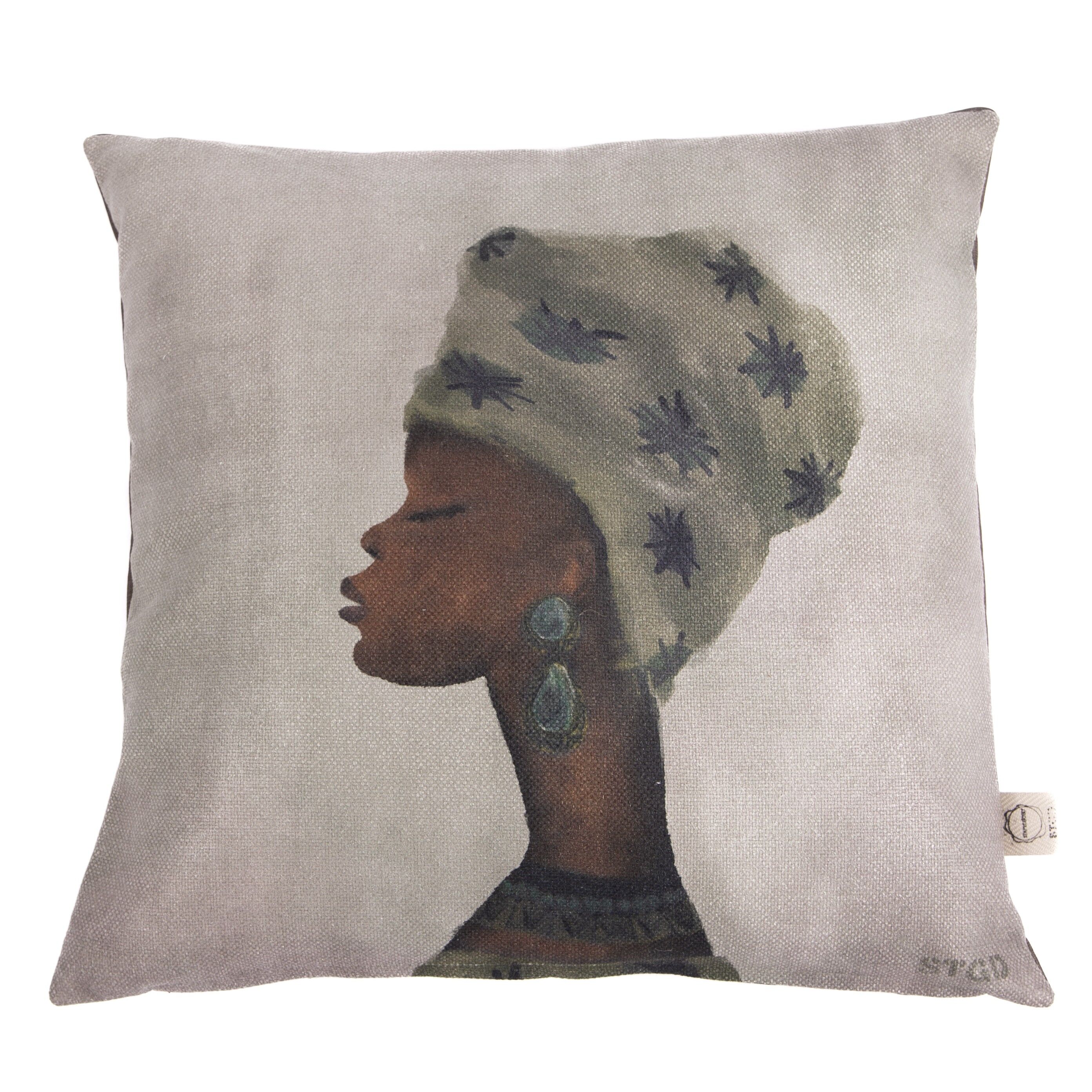 Cuscino Nairobi grigio