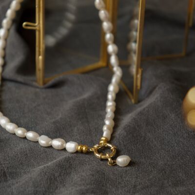 Mila Freshwater Pearl Necklace