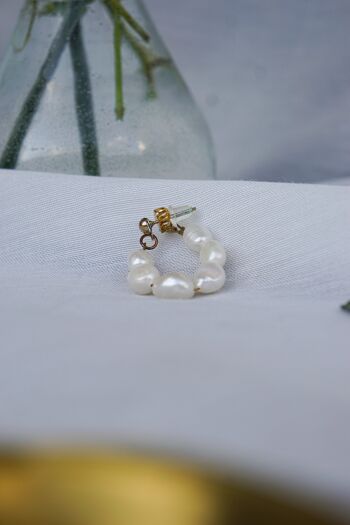 Boucles d'Oreilles Perles d'Eau Douce Valence 4