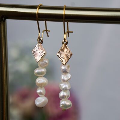 Freshwater pearl earrings Valencia 2