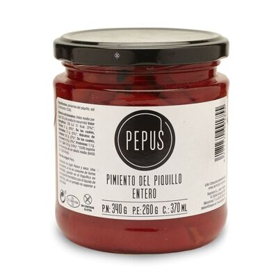 Piquillo pepper PEPUS 340 grams