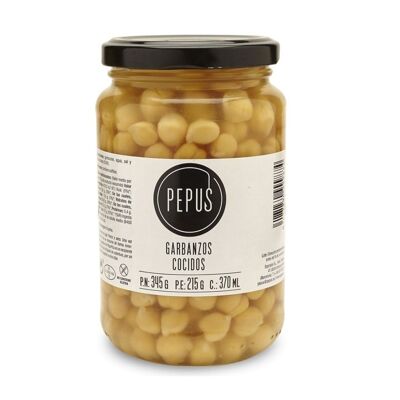 Pois chiches cuits PEPUS 540 grams
