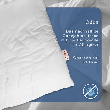 Odda - l'oreiller durable pour les personnes allergiques 3