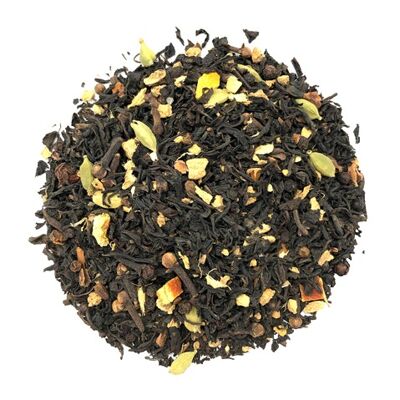 Chai Masala Tè Nero | Tè indiano con chiodi di garofano, cannella, cardamomo, zenzero e pepe