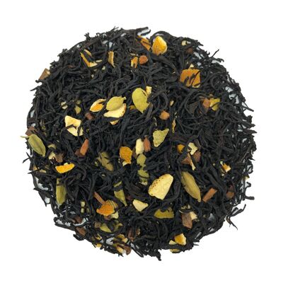 Té negro con naranja, canela, cardamomo y ginseng | Té del Peregrino