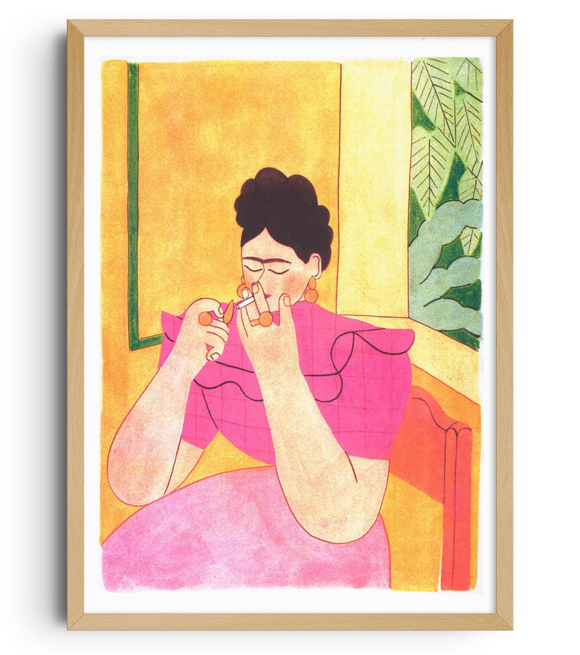 Poster Morgane Fadanelli - Frida Kahlo