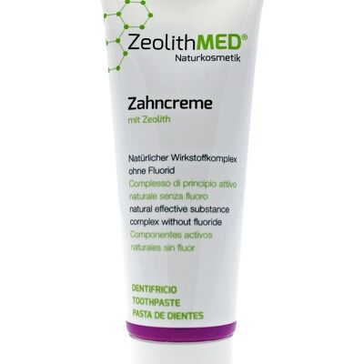 ZeoliteMED® dentifricio con zeolite, 75g